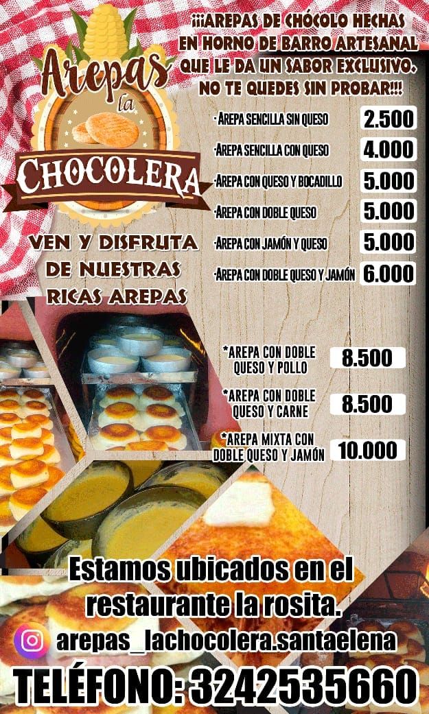 AREPAS LA CHOCOLERA SANTA ELENA